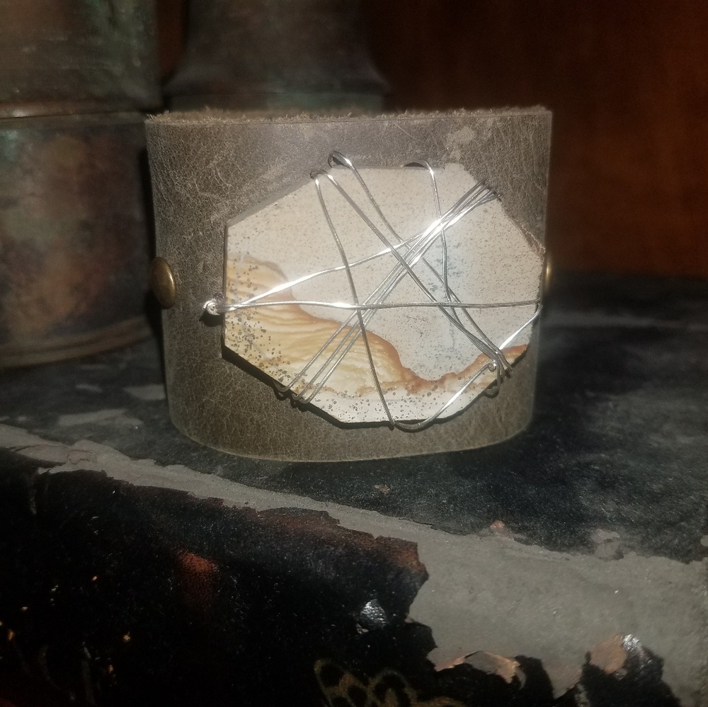 Leather cuff